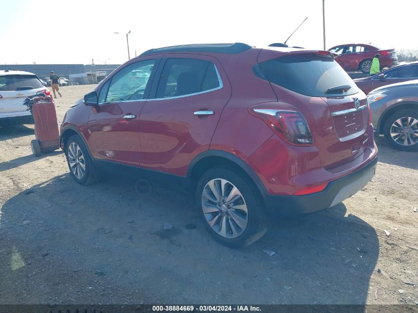 2019 Buick Encore Fwd Preferred VIN: KL4CJASB4KB849967 Lot: 38884669