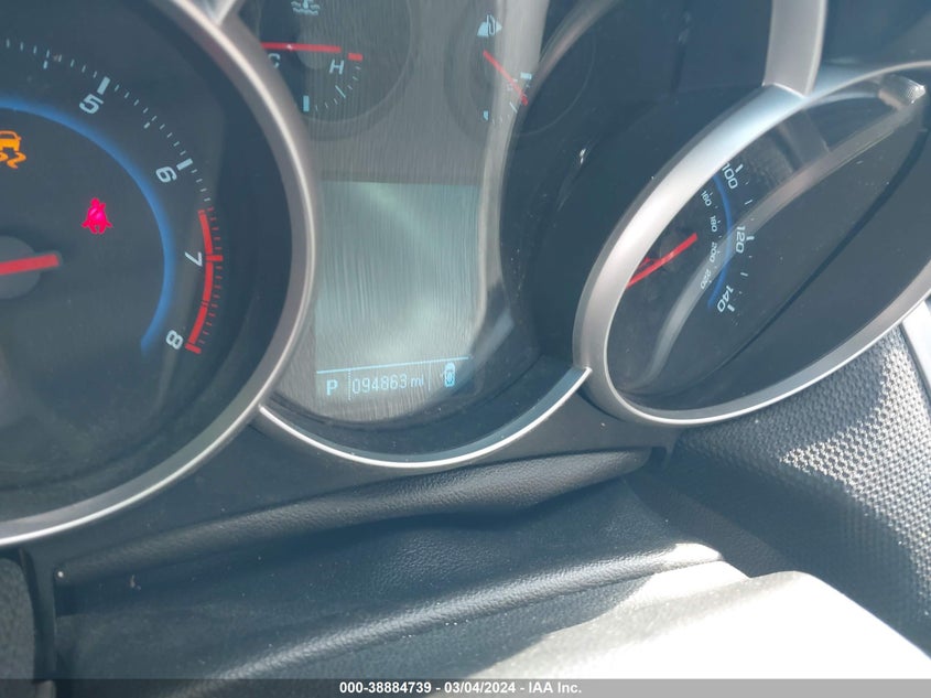 2013 CHEVROLET CRUZE LT - 1G1PC5SB5D7153545