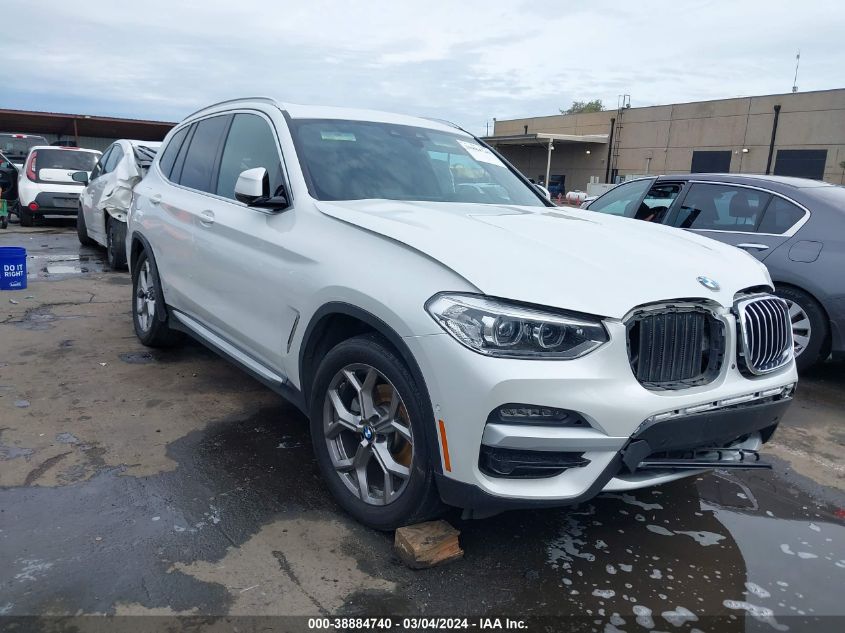 2020 BMW X3 SDRIVE30I - 5UXTY3C02L9C92562