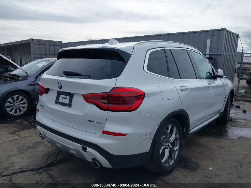 2020 BMW X3 Sdrive30I VIN: 5UXTY3C02L9C92562 Lot: 38884740