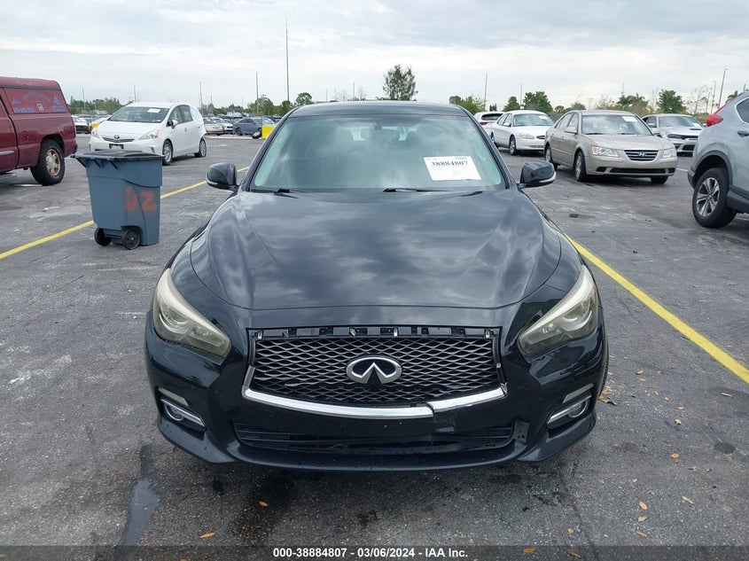 2014 INFINITI Q50 PREMIUM/SPORT - JN1BV7AP7EM673031