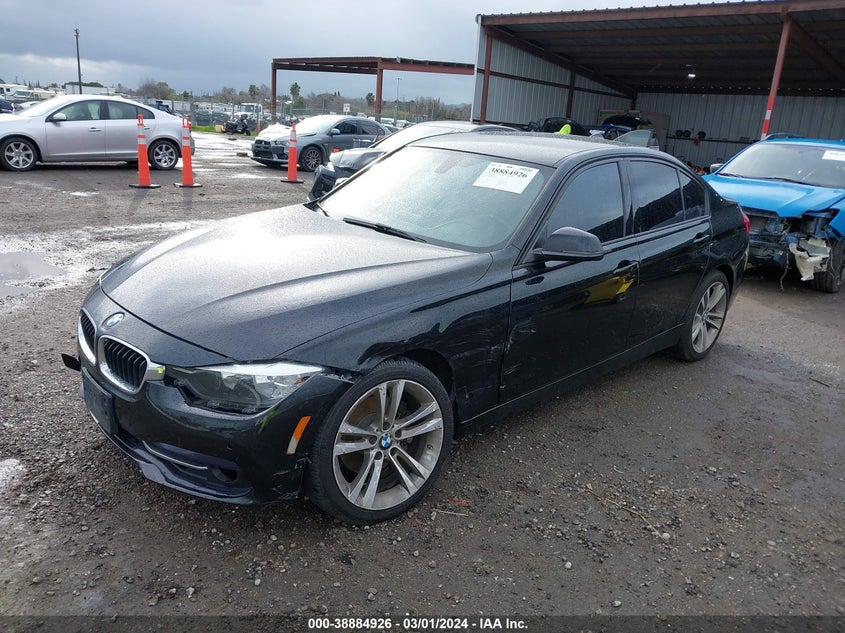 2016 BMW 328 I SULE VIN: WBA8E9C57GK648608