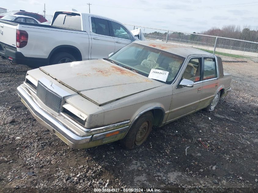 1989 Chrysler New Yorker C-Body Landau VIN: 1C3BC6638KD531323 Lot: 38884927