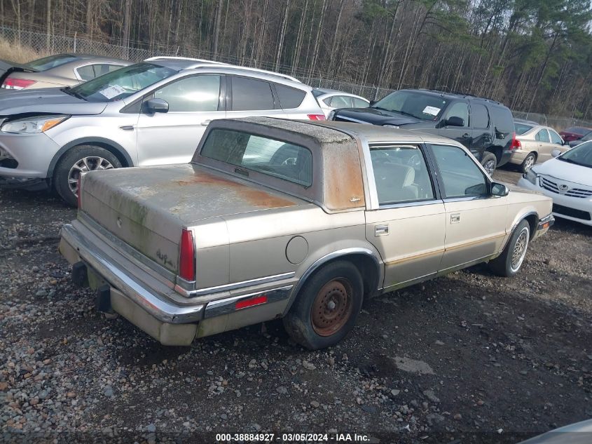 1989 Chrysler New Yorker C-Body Landau VIN: 1C3BC6638KD531323 Lot: 38884927