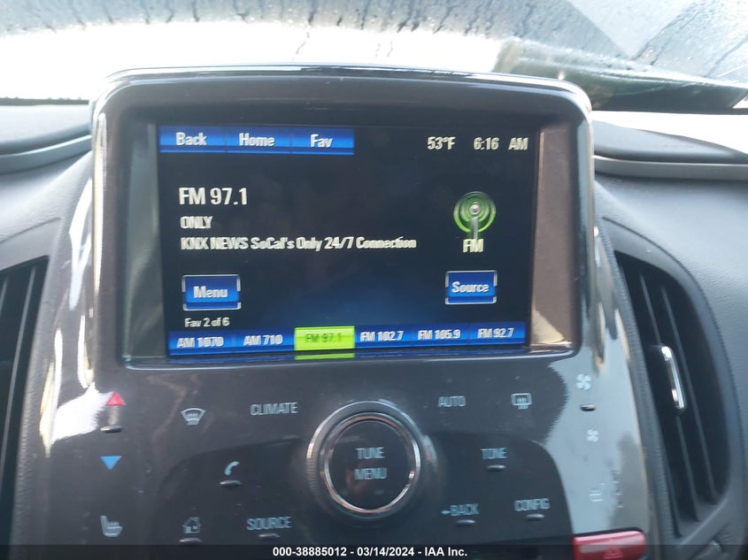 2014 CHEVROLET VOLT - 1G1RF6E4XEU163185