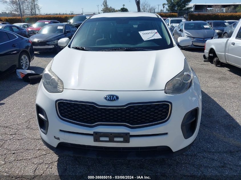 2018 Kia Sportage Lx VIN: KNDPM3AC6J7399406 Lot: 38885015