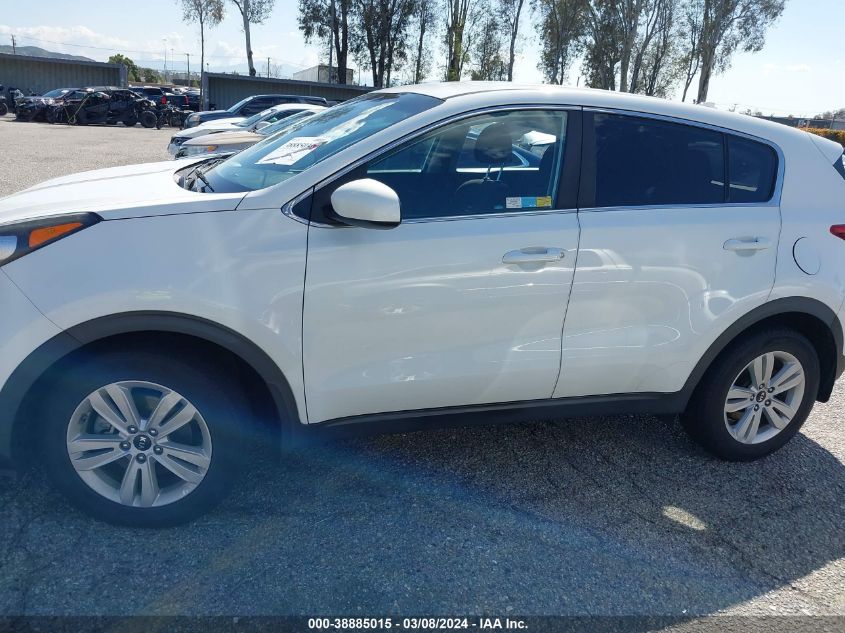 2018 Kia Sportage Lx VIN: KNDPM3AC6J7399406 Lot: 38885015