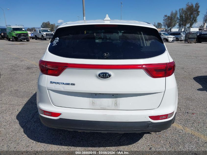 2018 Kia Sportage Lx VIN: KNDPM3AC6J7399406 Lot: 38885015