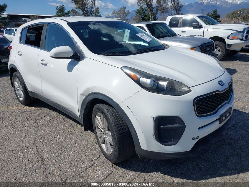 2018 Kia Sportage Lx VIN: KNDPM3AC6J7399406 Lot: 38885015