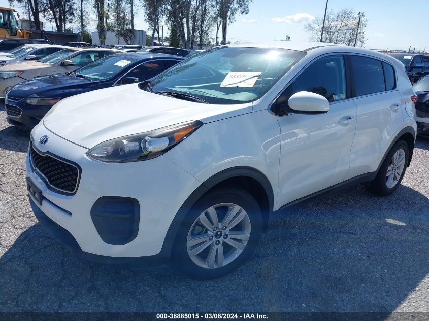 2018 Kia Sportage Lx VIN: KNDPM3AC6J7399406 Lot: 38885015