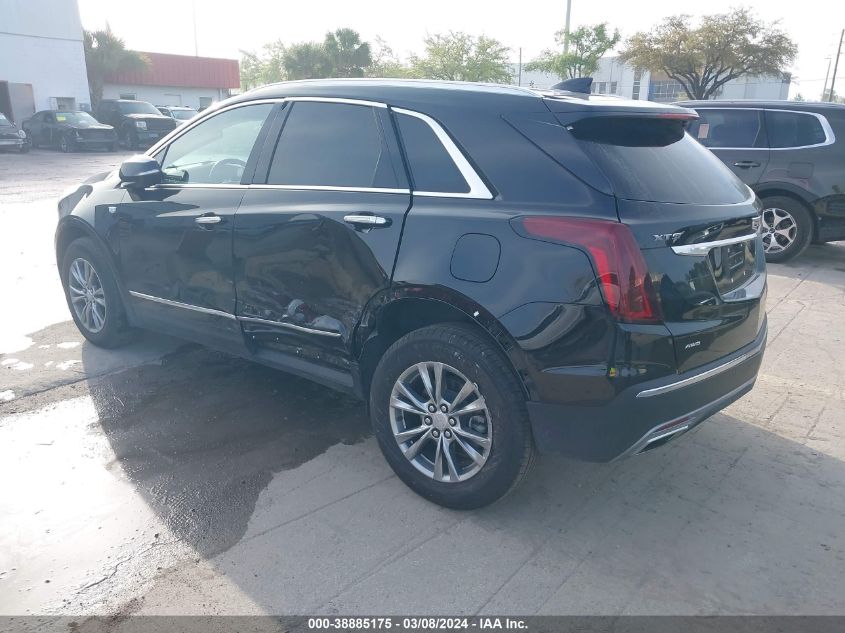 2023 Cadillac Xt5 Awd Premium Luxury VIN: 1GYKNDRS1PZ133355 Lot: 38885175