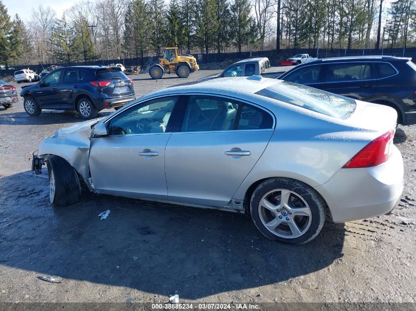 2012 Volvo S60 T5 VIN: YV1622FS0C2034564 Lot: 38885234