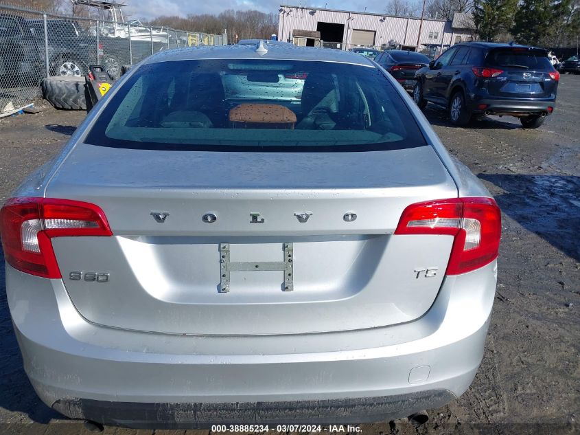 2012 Volvo S60 T5 VIN: YV1622FS0C2034564 Lot: 38885234