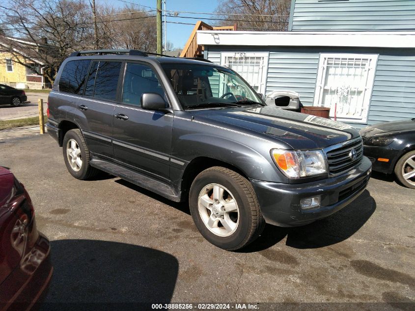 2004 Toyota Land Cruiser VIN: JTEHT05J542051706 Lot: 38885256