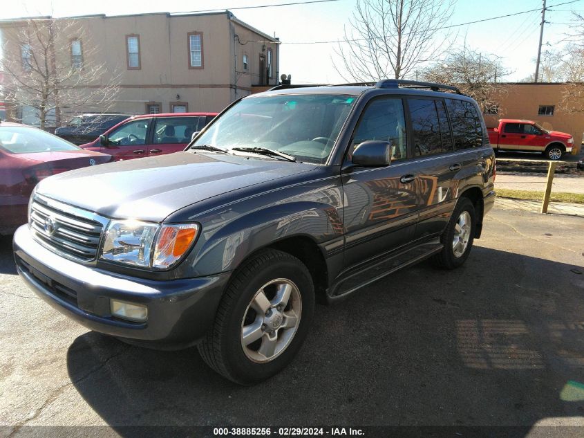 2004 Toyota Land Cruiser VIN: JTEHT05J542051706 Lot: 38885256