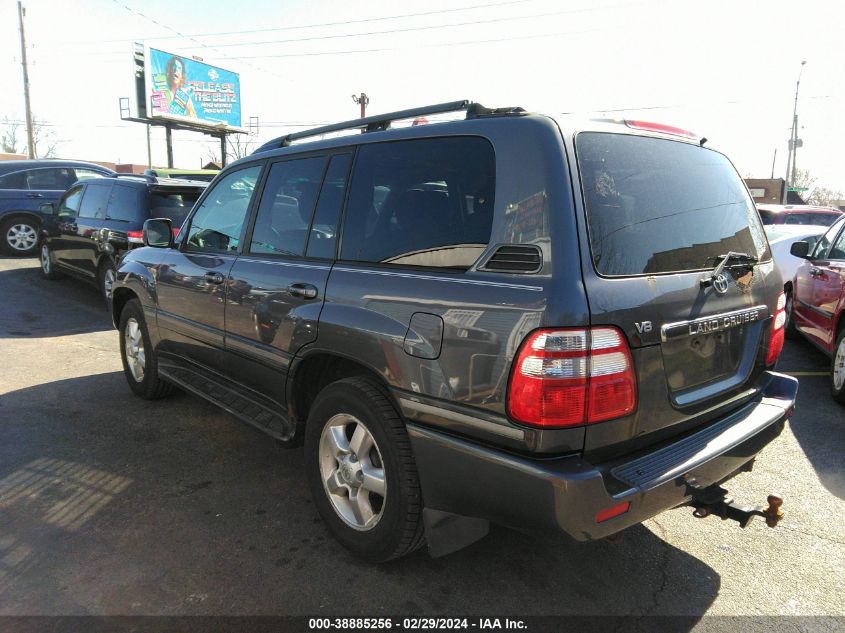 2004 Toyota Land Cruiser VIN: JTEHT05J542051706 Lot: 38885256