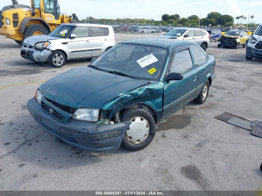 1996 Toyota Tercel Std/Dx VIN: JT2AC52L8T0138883 Lot: 38885297