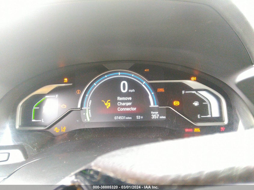 VIN JHMZC5F13JC007521 2018 HONDA CLARITY PLUG-IN HYBRID