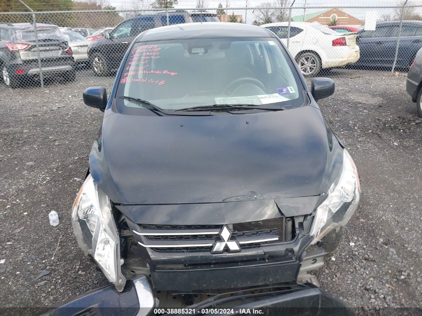 2022 Mitsubishi Mirage Es VIN: ML32AUHJ8NH006960 Lot: 38885321