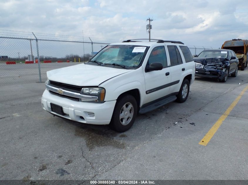 2003 Chevrolet Trailblazer Ls VIN: 1GNDT13S432318585 Lot: 38885340