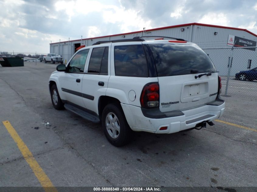 2003 Chevrolet Trailblazer Ls VIN: 1GNDT13S432318585 Lot: 38885340