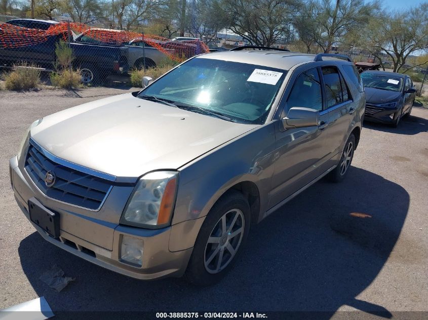 2004 Cadillac Srx V8 VIN: 1GYDE63A140128578 Lot: 38885375