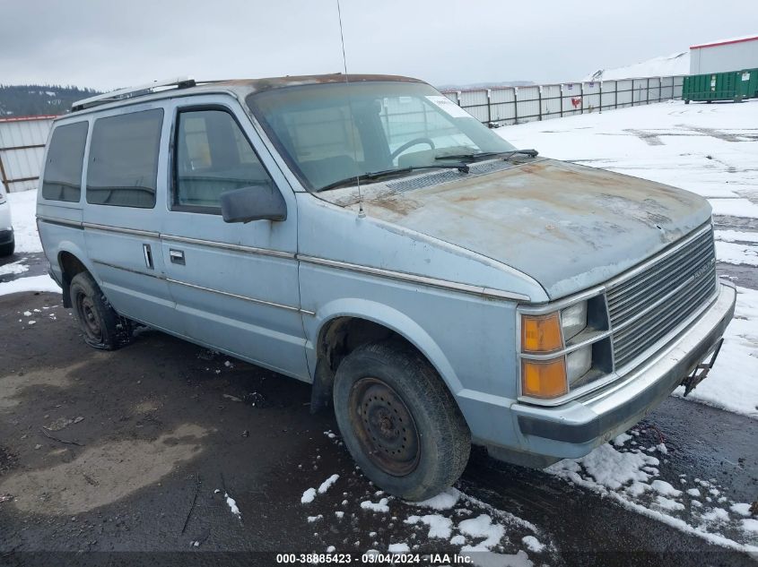 2P4FH41G0GR615696 1986 Plymouth Voyager Se