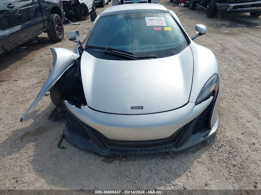 SBM11FAA8FW005083 2015 Mclaren 650S