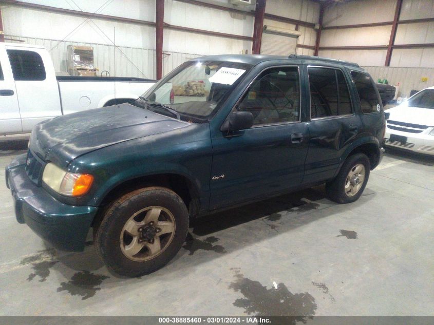 KNDJA723025161665 2002 Kia Sportage