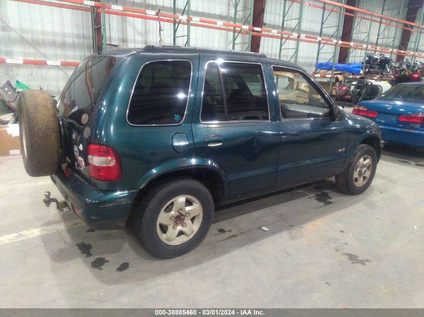 KNDJA723025161665 2002 Kia Sportage