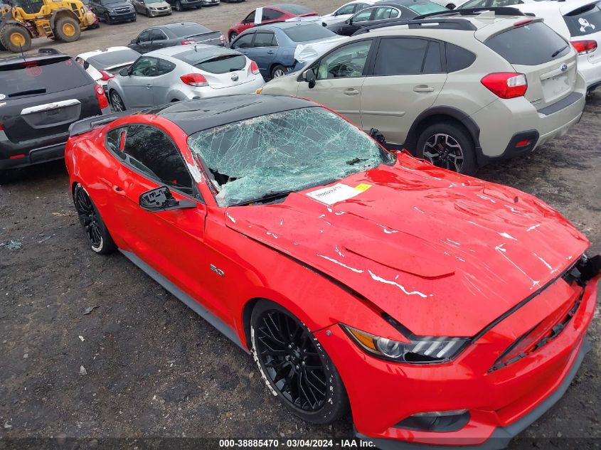 2017 Ford Mustang Gt Premium VIN: 1FA6P8CF1H5309260 Lot: 38885470