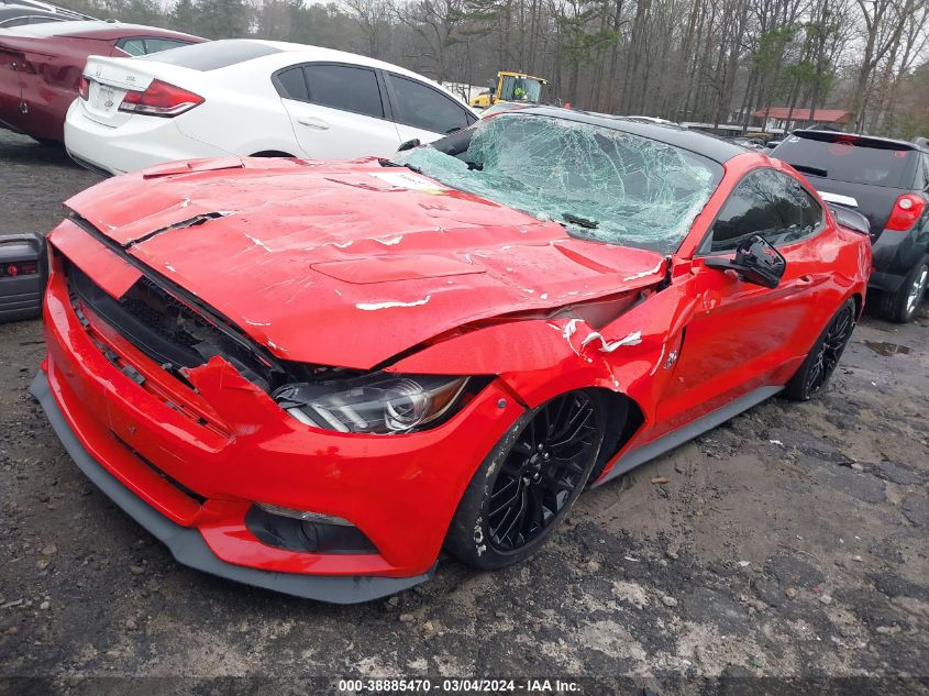 2017 Ford Mustang Gt Premium VIN: 1FA6P8CF1H5309260 Lot: 38885470