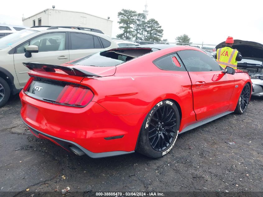 2017 Ford Mustang Gt Premium VIN: 1FA6P8CF1H5309260 Lot: 38885470