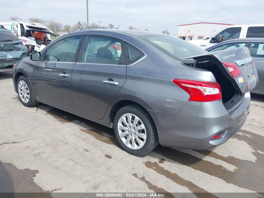 VIN 3N1AB7AP3KY310187 2019 NISSAN SENTRA S