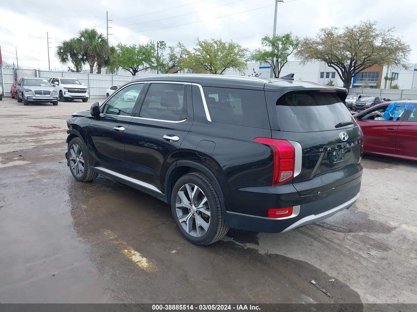 2021 Hyundai Palisade Luxury 7-Passenger Seating VIN: KM8R3DHE9MU287256 Lot: 38885514