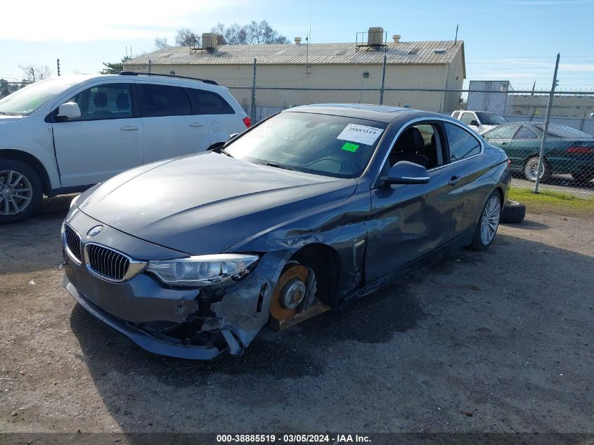 2014 BMW 435I xDrive VIN: WBA3R5C52EK188066 Lot: 38885519