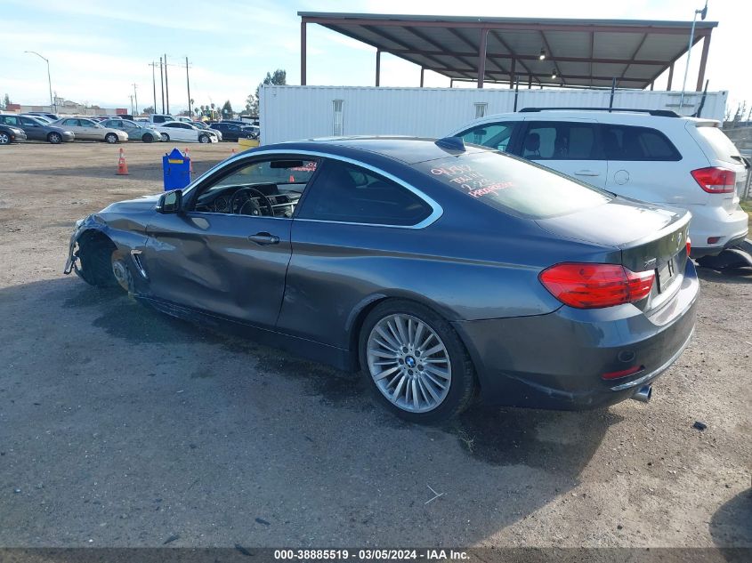 2014 BMW 435I xDrive VIN: WBA3R5C52EK188066 Lot: 38885519