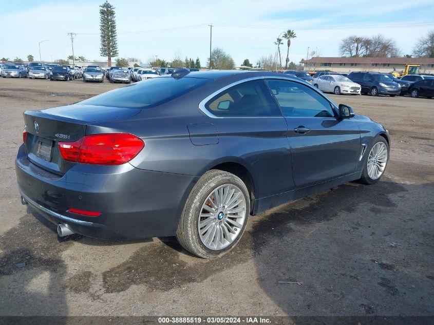 2014 BMW 435I xDrive VIN: WBA3R5C52EK188066 Lot: 38885519