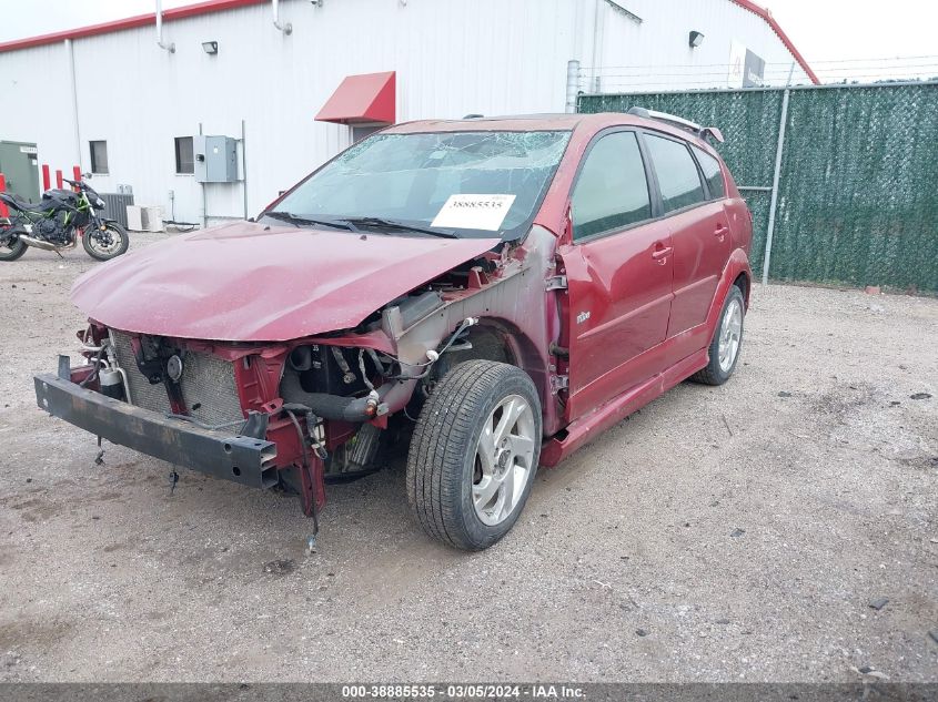 2005 Pontiac Vibe VIN: 5Y2SM63875Z456887 Lot: 38885535