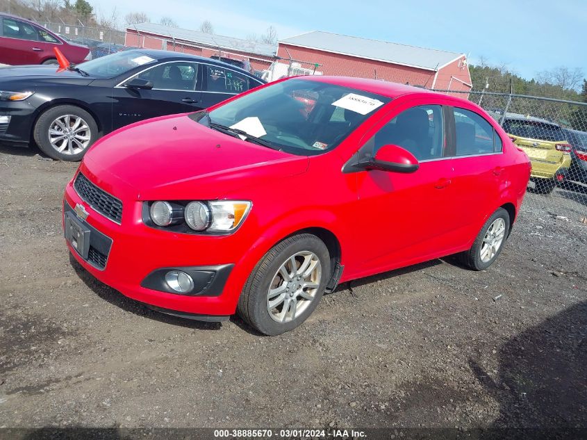 2015 Chevrolet Sonic Lt Auto VIN: 1G1JC5SG8F4139015 Lot: 38885670