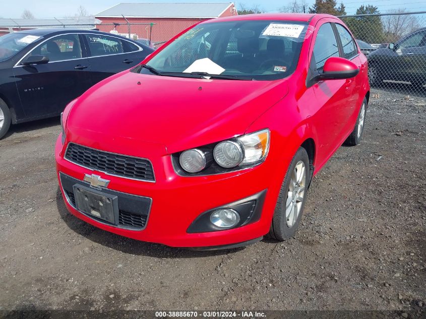 2015 Chevrolet Sonic Lt Auto VIN: 1G1JC5SG8F4139015 Lot: 38885670