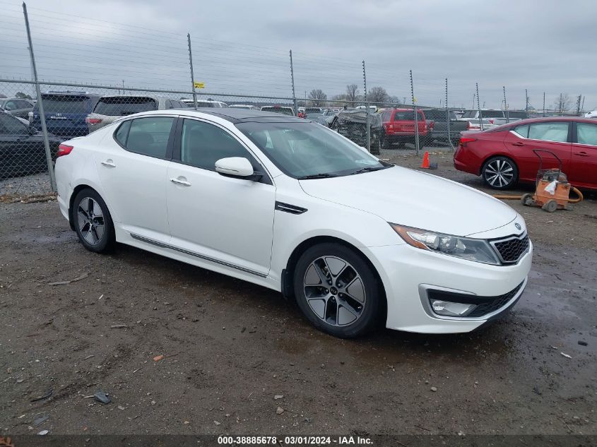 2012 Kia Optima Hybrid Ex VIN: KNAGM4AD9C5016665 Lot: 39249874