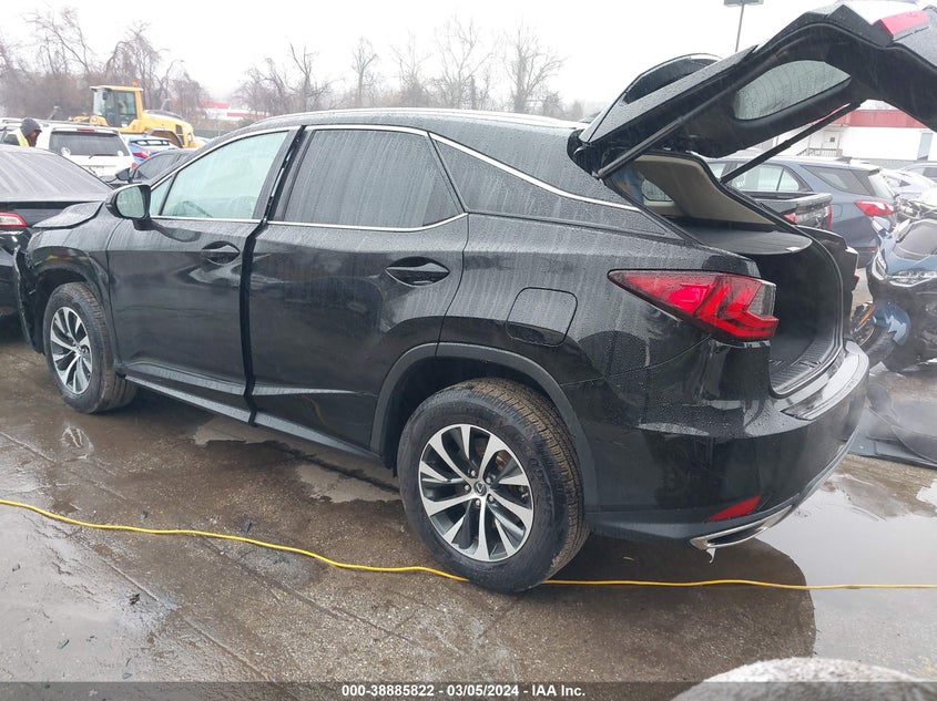 VIN 2T2HZMDA4MC262601 2021 LEXUS RX 350