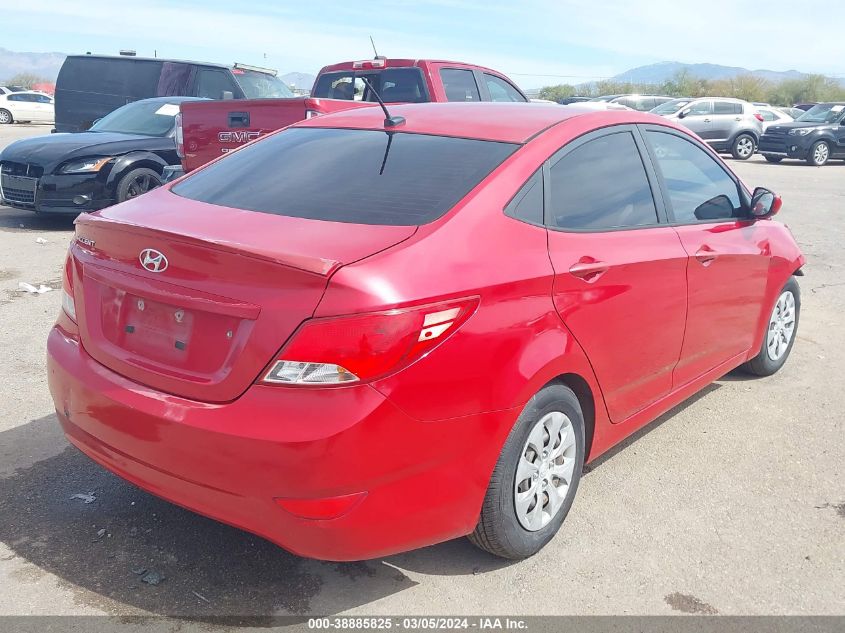 2015 Hyundai Accent Gls VIN: KMHCT4AE6FU927264 Lot: 38885825