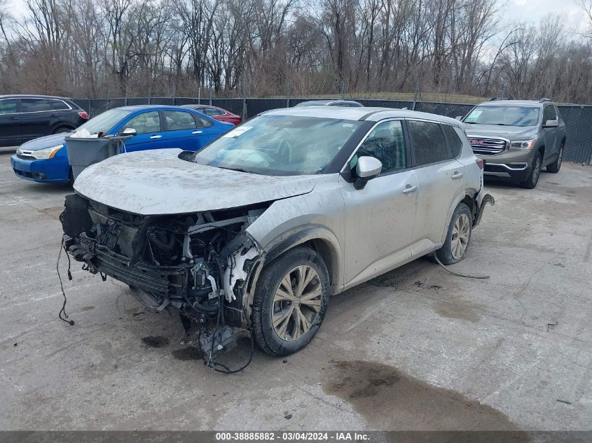 2023 Nissan Rogue Sv Intelligent Awd VIN: 5N1BT3BB1PC785231 Lot: 38885882