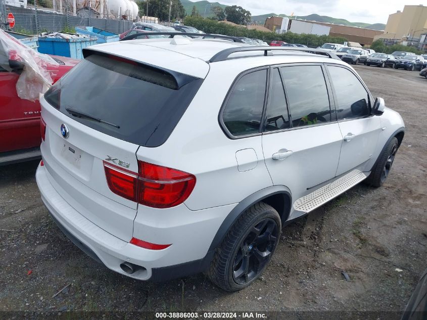 2013 BMW X5 xDrive35I/xDrive35I Premium/xDrive35I Sport Activity VIN: 5UXZV4C55D0B19662 Lot: 38886003