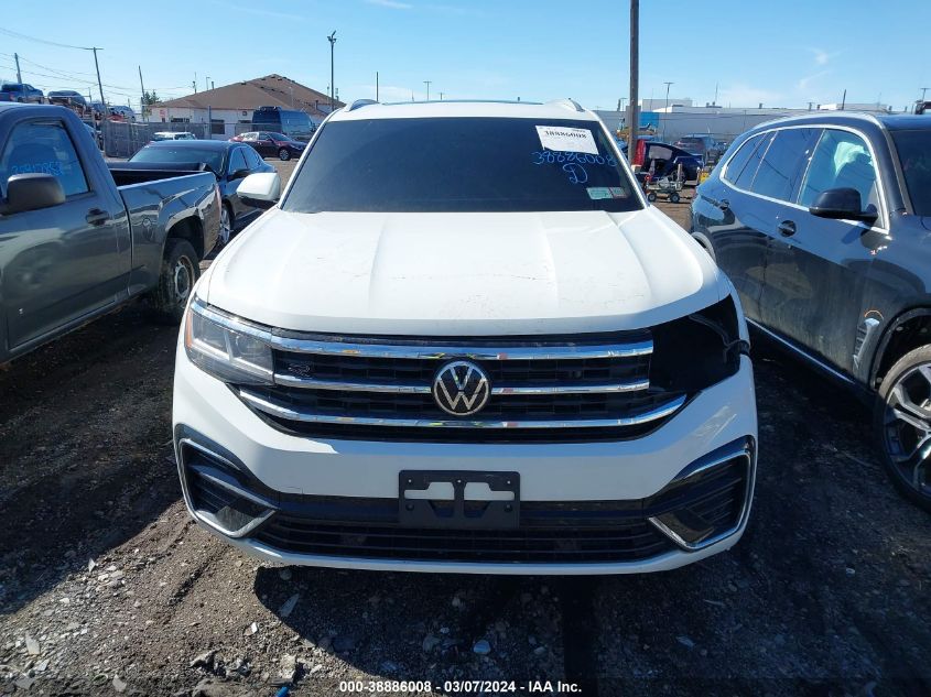 2021 Volkswagen Atlas Cross Sport 3.6L V6 Se W/Technology R-Line VIN: 1V2PE2CA9MC226122 Lot: 38886008