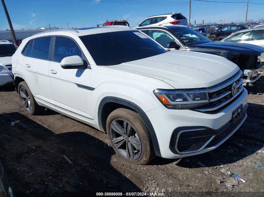 2021 Volkswagen Atlas Cross Sport 3.6L V6 Se W/Technology R-Line VIN: 1V2PE2CA9MC226122 Lot: 38886008