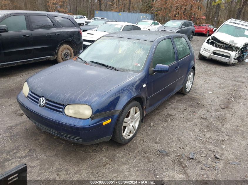 2002 Volkswagen Gti 1.8L (A5) VIN: 9BWDE61J524008111 Lot: 38886051