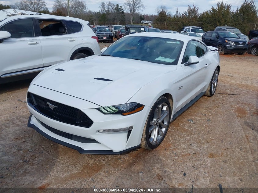 2022 FORD MUSTANG GT PREMIUM FASTBACK VIN: 1FA6P8CF5N5140050